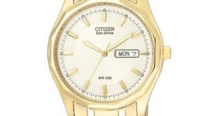 Men's Citizen Eco-Drive™ Sport Gold-Tone Stainless Steel Watch with Champagne Dial under $200