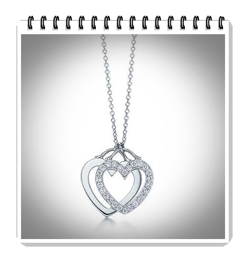 Tiffany sterling silver heart necklace