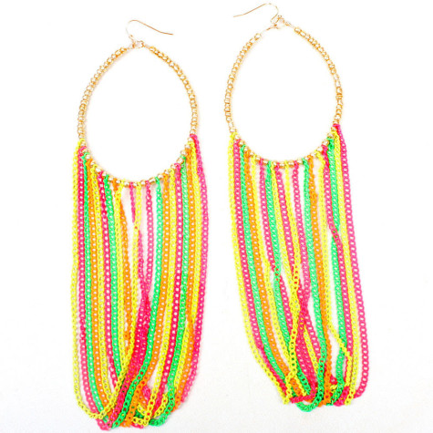 Zyx-Sweet-E4045-Gold-Multi-Earrings-Womens-Fashion