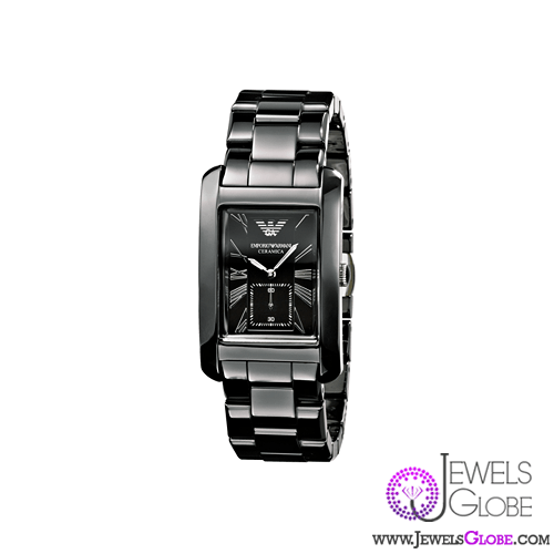 mens armani ceramic watch