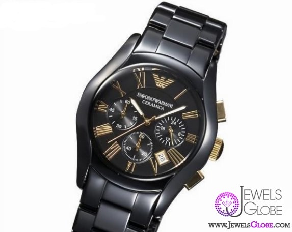 new original armani ceramic watch for men