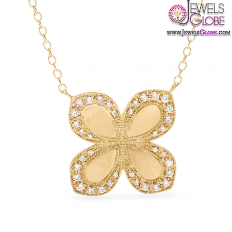 18kt yellow gold pendant design for women