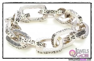 LOIS HILL Links XLG Open Scroll Chain Bracelet