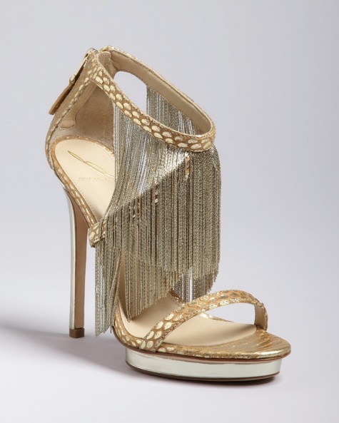 MiuMiu golden shoes3