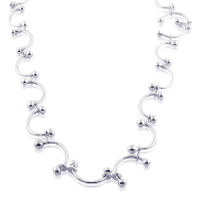 Plain-925-Sterling-Silver-Necklace-Bangkok